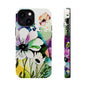 Floral Watercolor Magnetic Phone Case — Impact‑Resistant Protective Cover