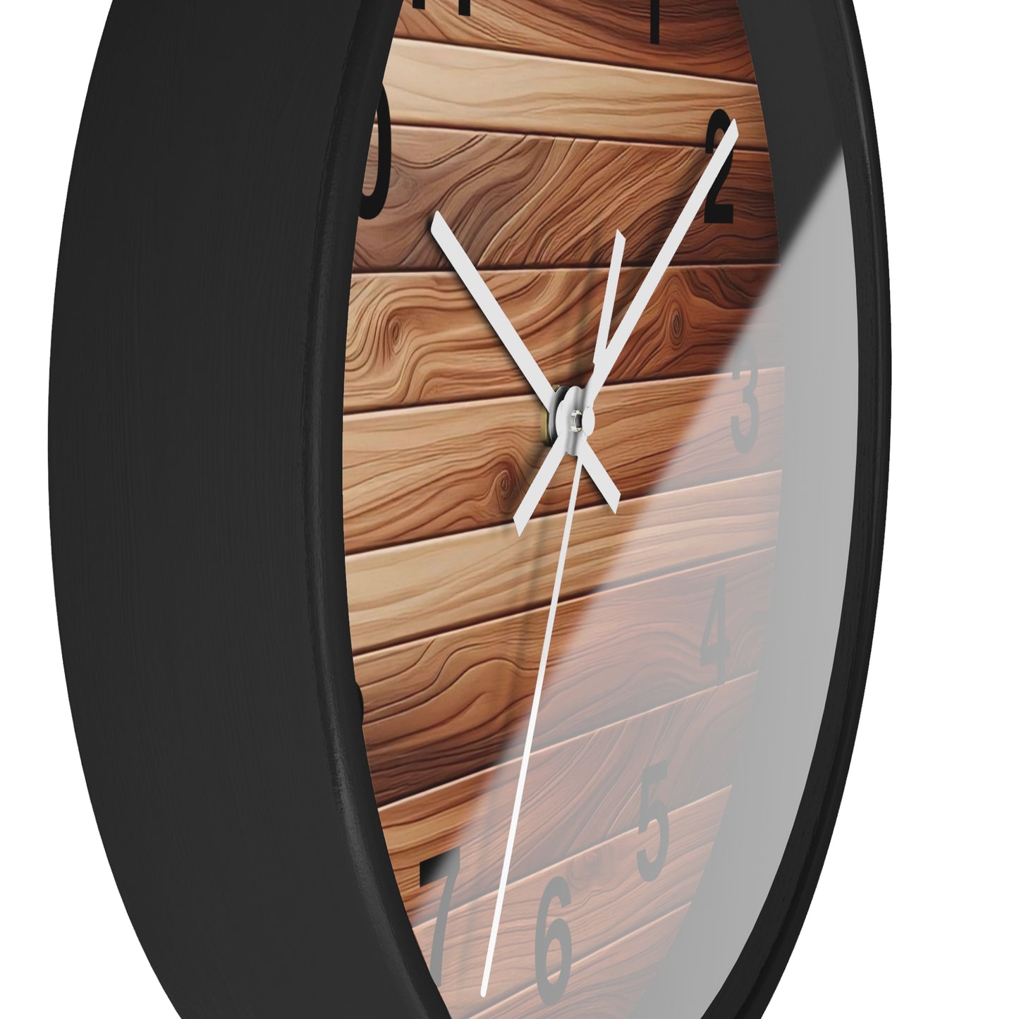 Rustic Wood Wall Clock - Natural Timber Home Decor, Gift for Housewarming, Wedding, Decorative Timepiece, Boho Style, Unique Design