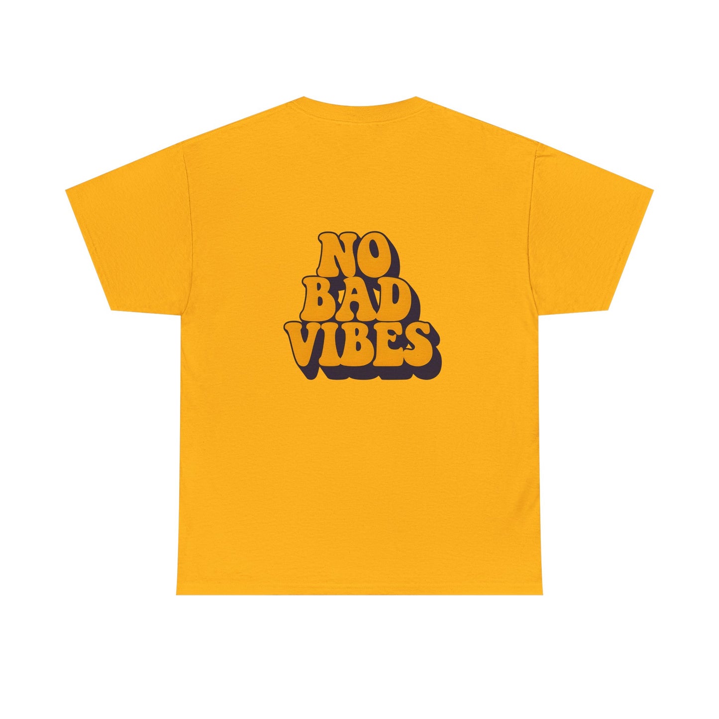 Good Vibes Only Unisex Heavy Cotton Tee, Casual Tee, Positive Message Shirt, Summer Fashion, Gift for Friends, Outdoor Wear