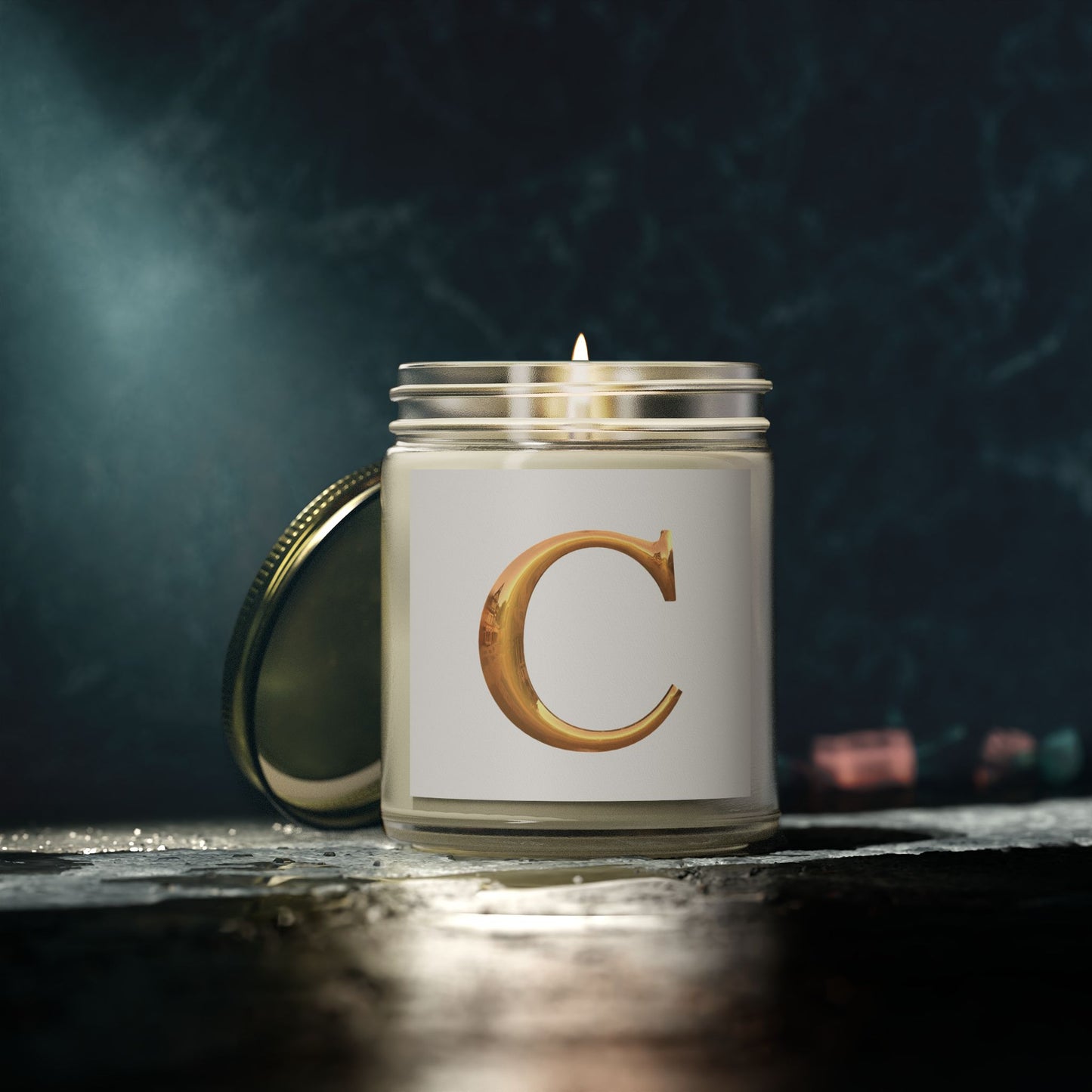 Coconut Apricot Scented Candle - Elegant Home Decor, Relaxation Gift, Personalized Candle, Self-Care, Aromatherapy