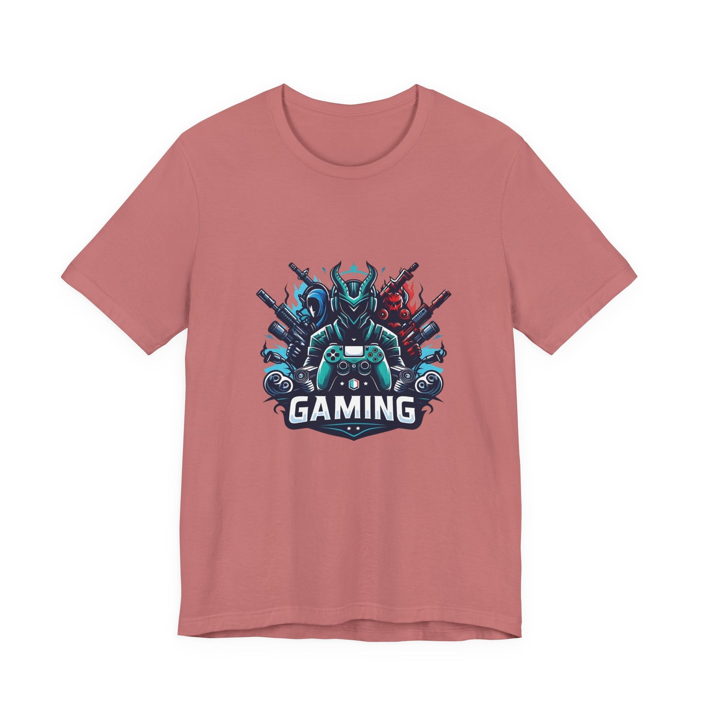 Gaming Controller Emblem Tee — Esports Gamer Graphic T-Shirt