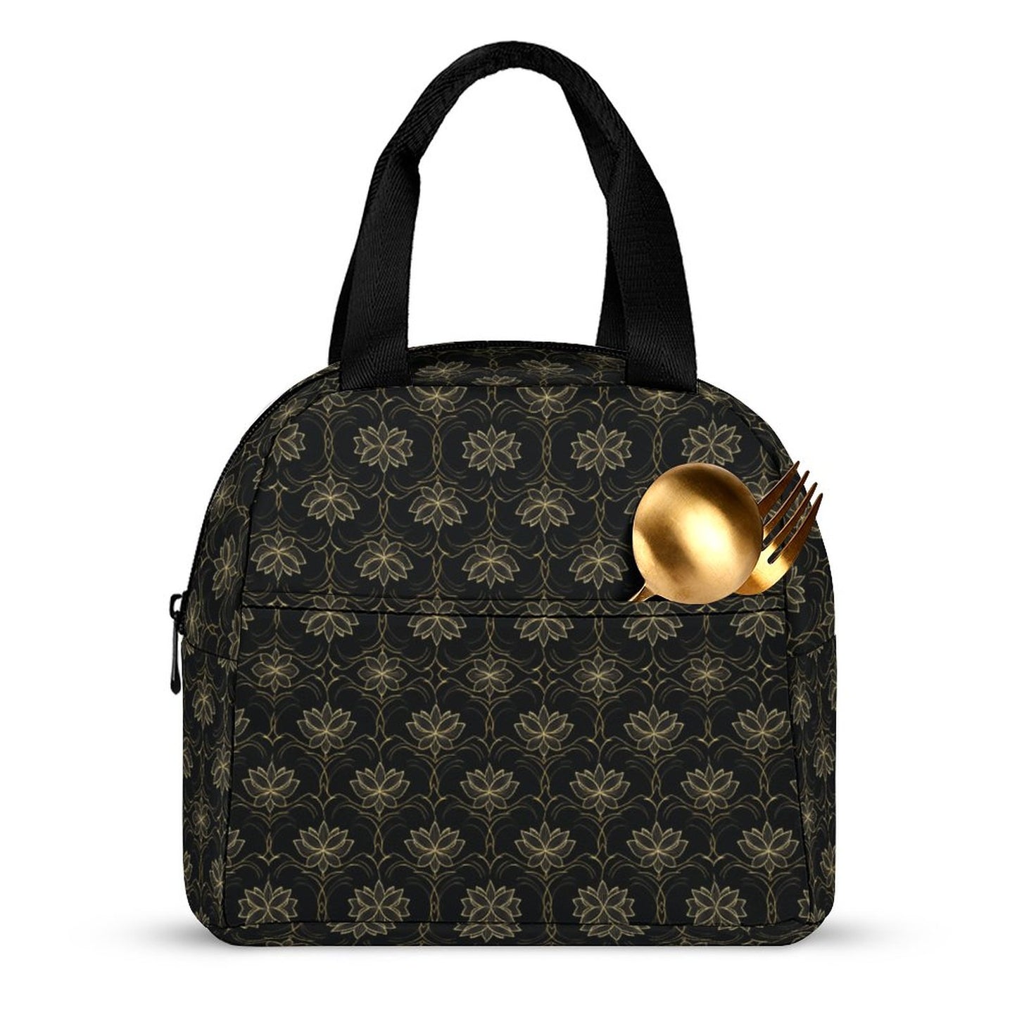 Insulated Lunch Bag with Pocket (All-Over Printing)