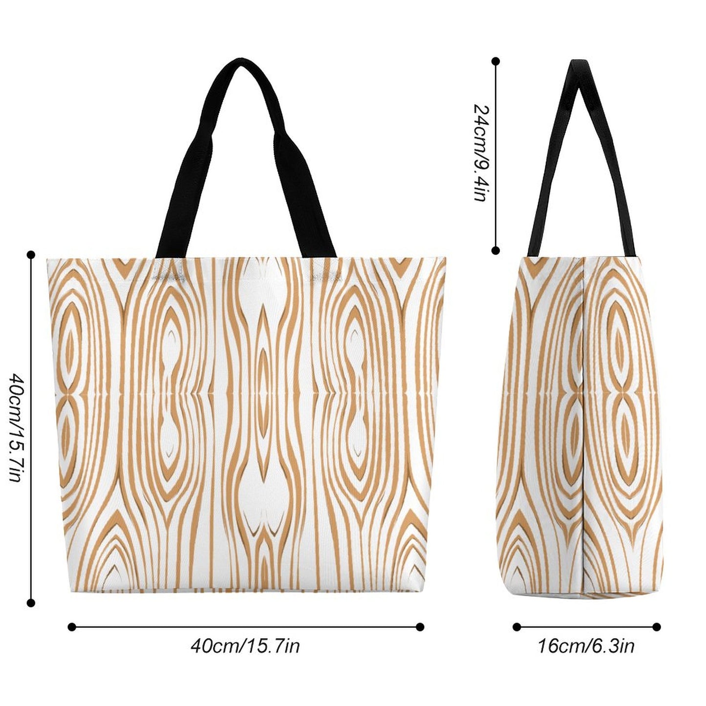 Large One Shoulder Shopping Bag