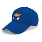 "POW" Baseball Cap for Men Women Curved Visor Sandwich