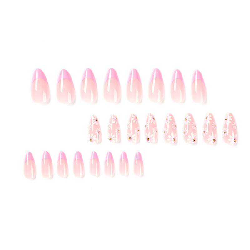 Press on nails wholesale Press on nails, French powder edge nail piece wholesale Press on nails wholesale nails – Image 2