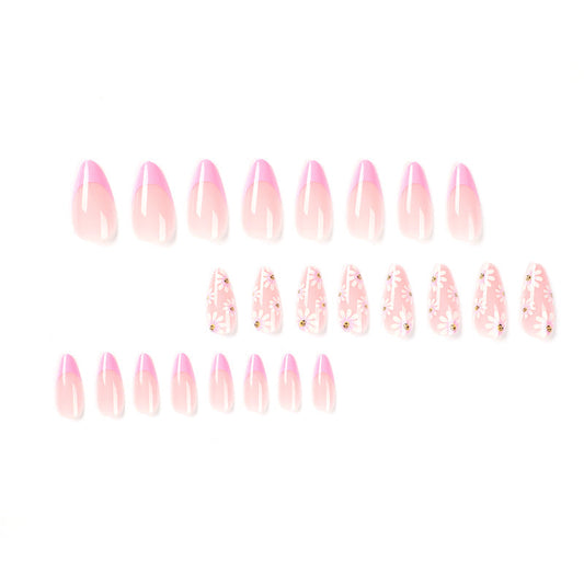 Press on nails wholesale Press on nails, French powder edge nail piece wholesale Press on nails wholesale nails – Image 2