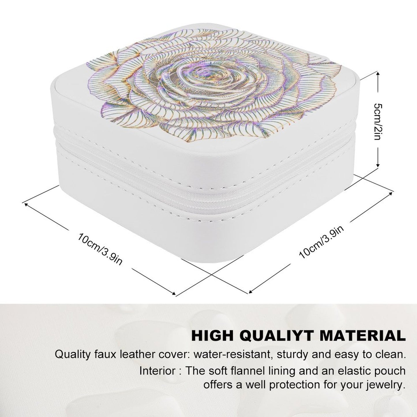 Portable Travel Jewellery Box