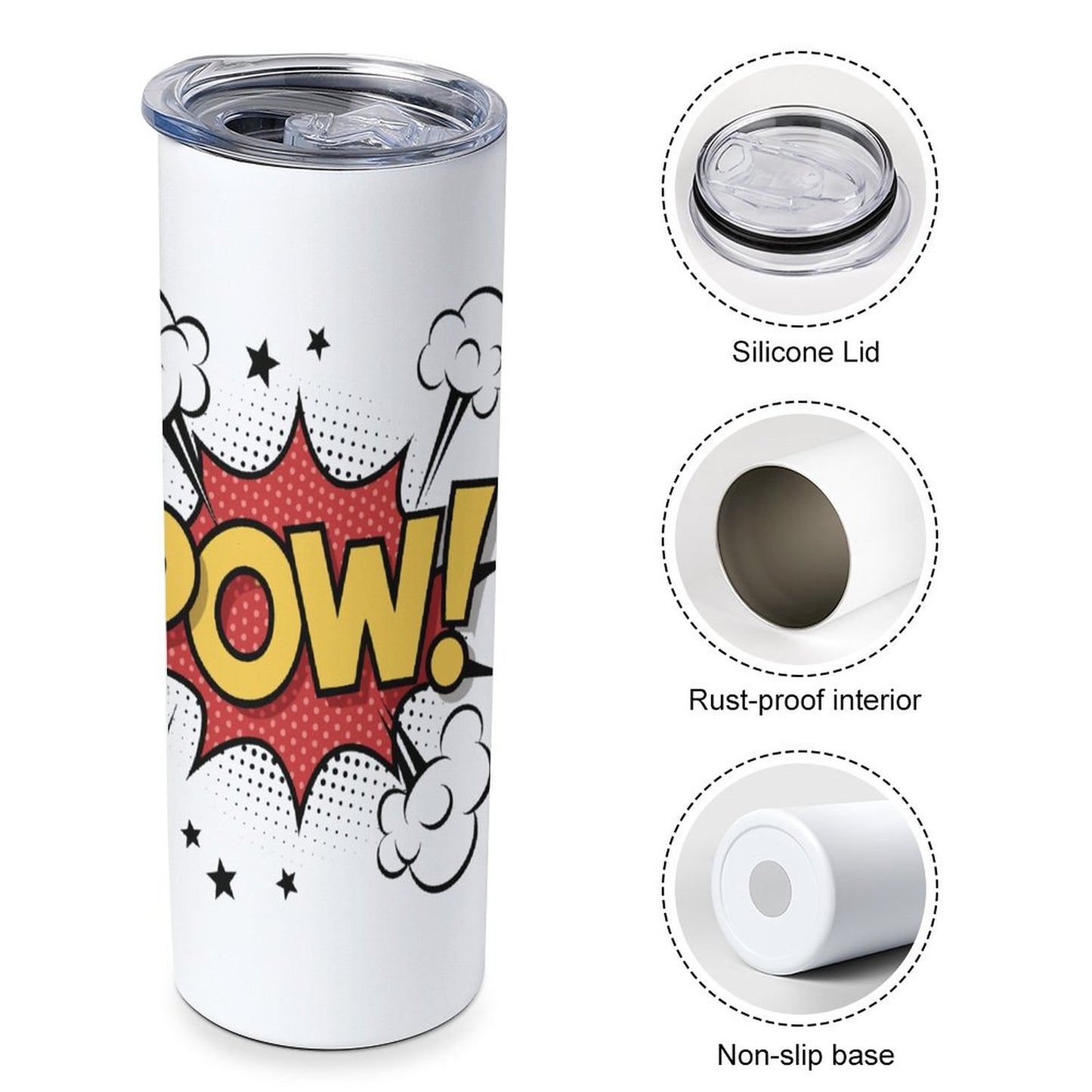 20oz Large Capacity Car Cup with Lid