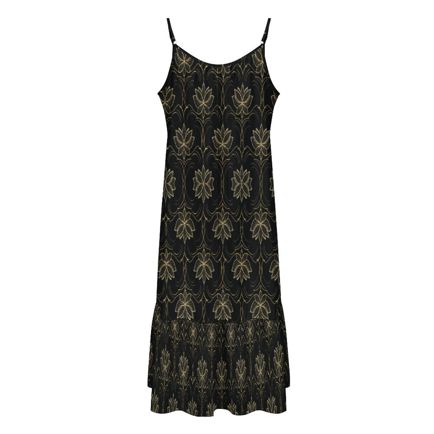 Spaghetti Strap Dress KQ (All-Over Printing)