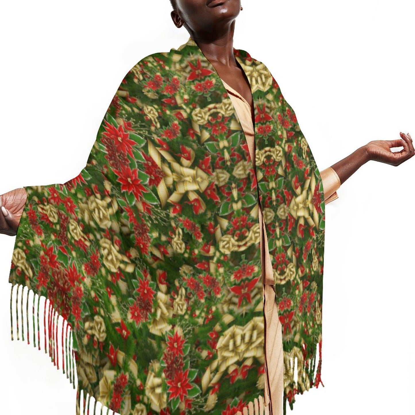 Cashmere-like Tassel Scarf