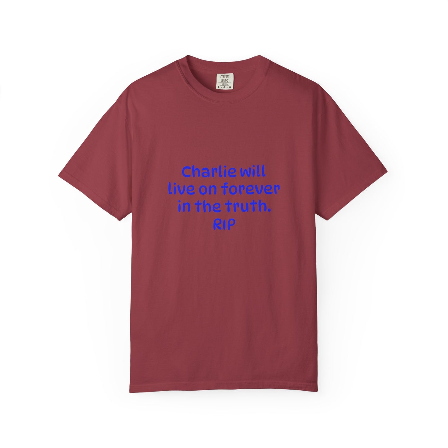 Inspirational Quote T-Shirt, Unisex Cotton Tee, Charlie Forever Shirt, Motivational Apparel, Gift for Friends, Casual Wear, Thoughtful [...]