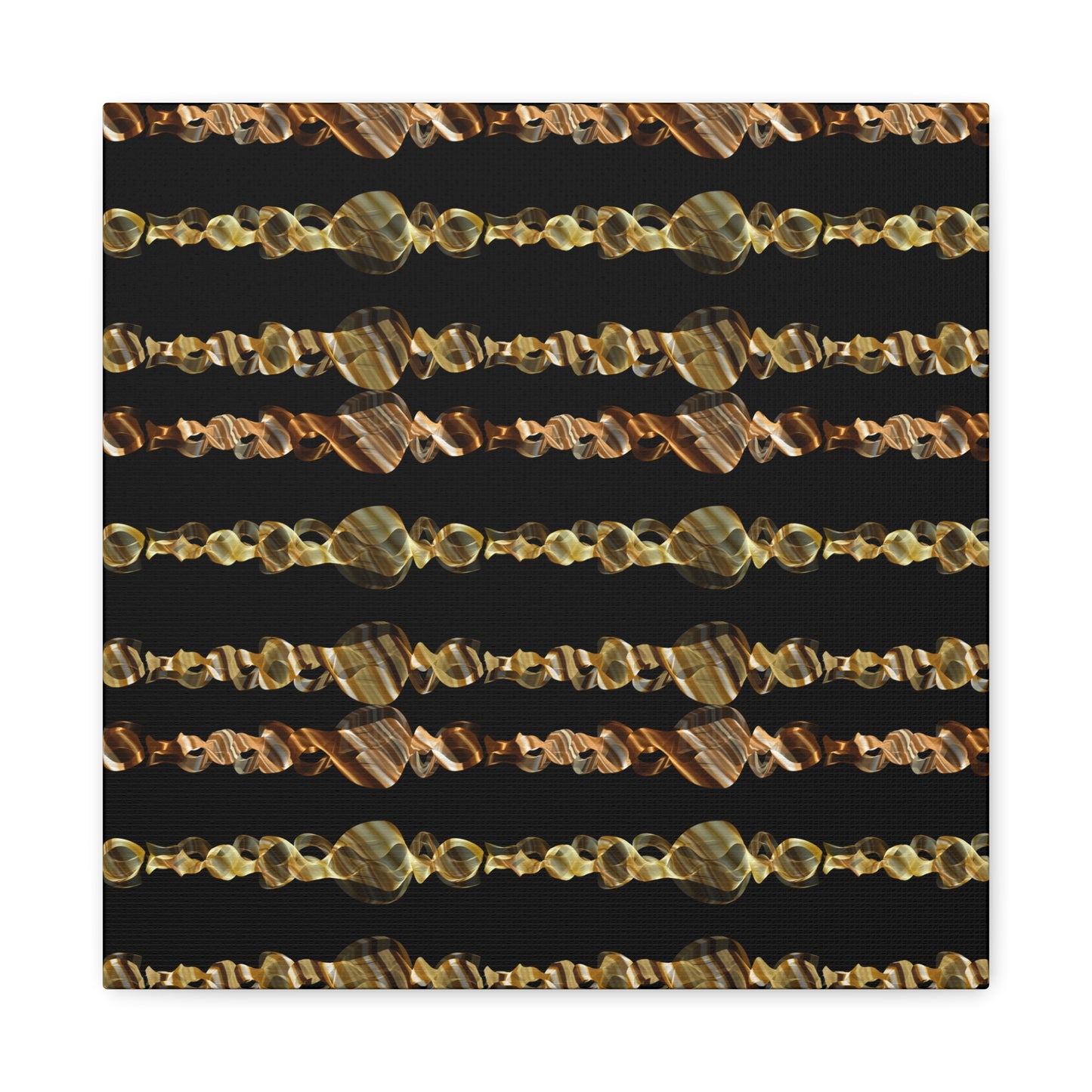 Artistic Canvas Gold and Black