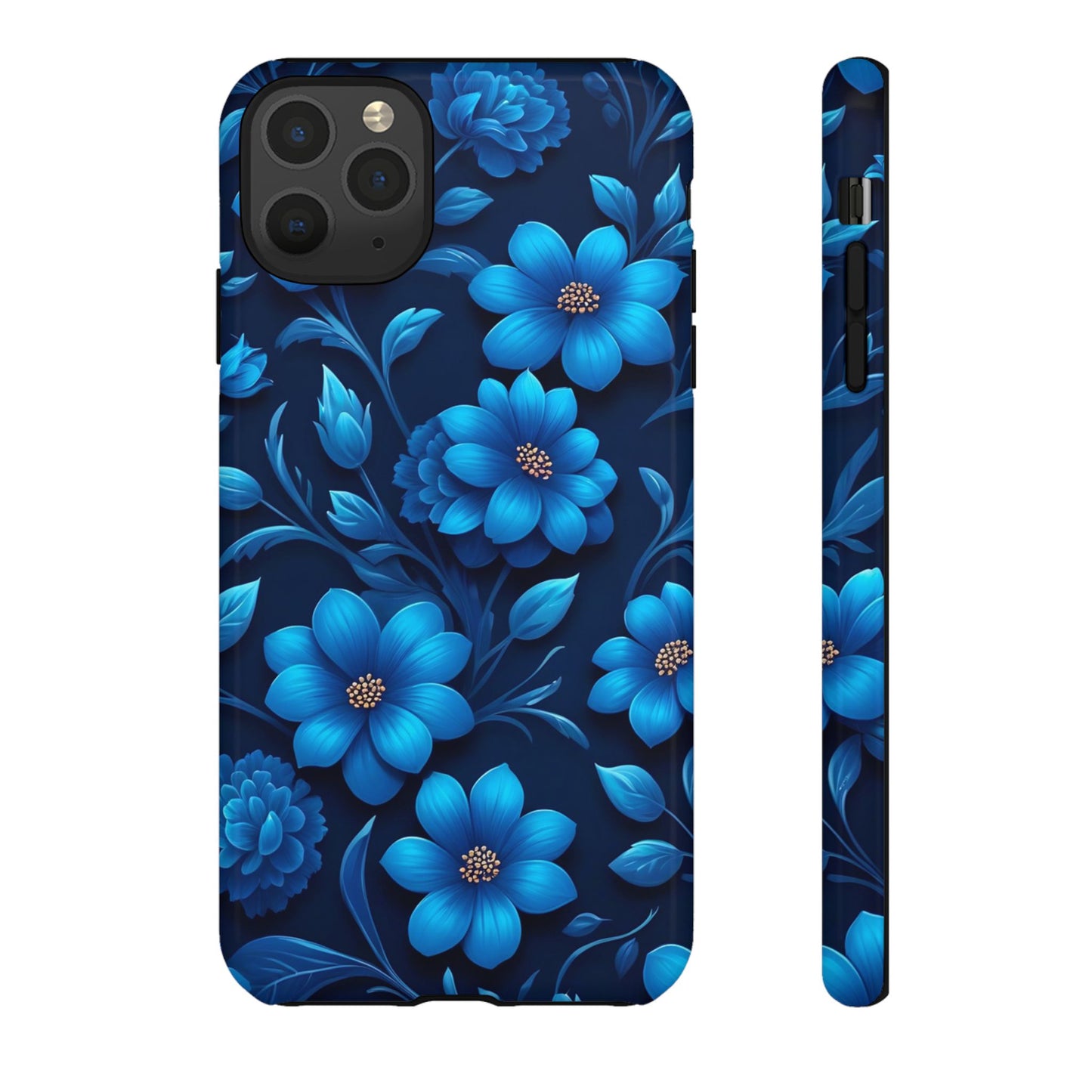 Tough Cases: Floral iPhone Case, Vibrant Phone Cover, Flower Patterned Case, Protective Floral Design, Spring Gift Idea