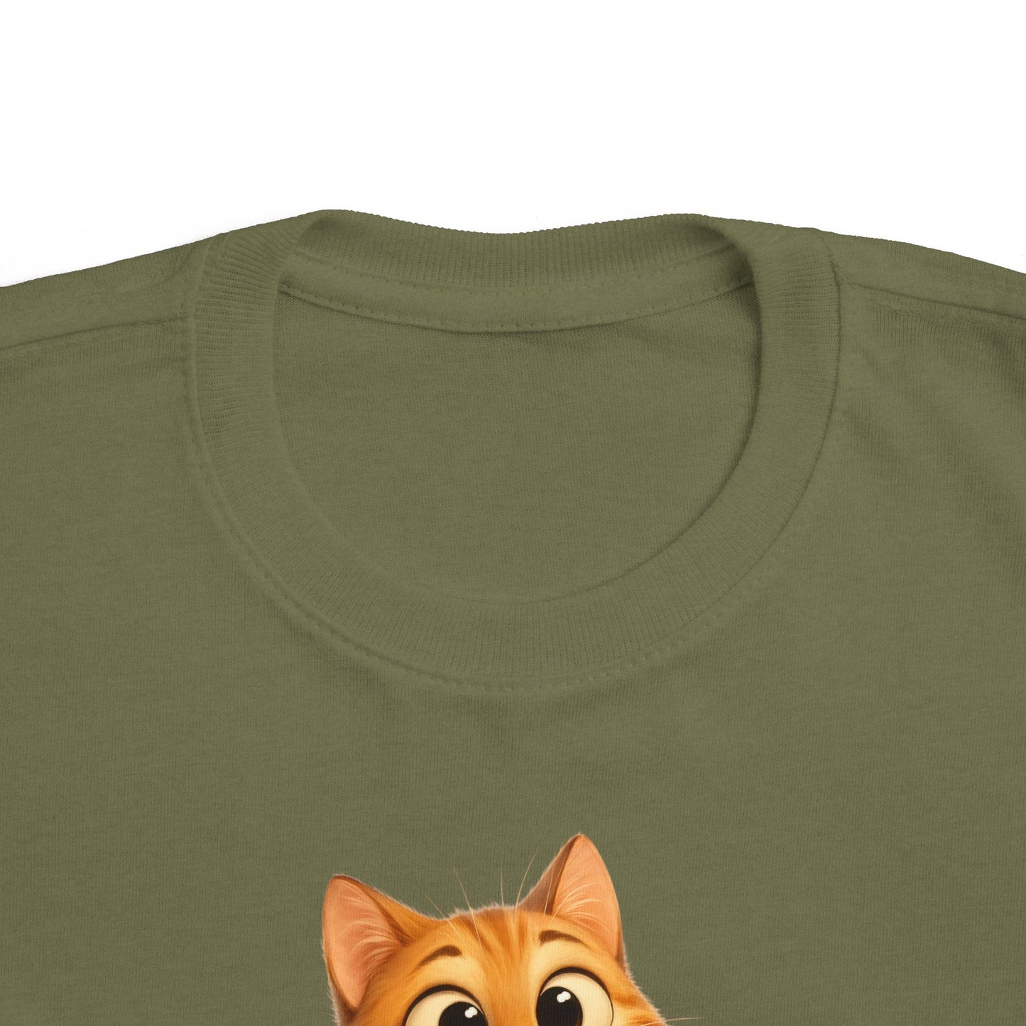 Adorable Cat Toddler Tee | Cute Kids Shirt, Gift for Cat Lovers, Playtime Apparel, Birthday Present, Everyday Wear