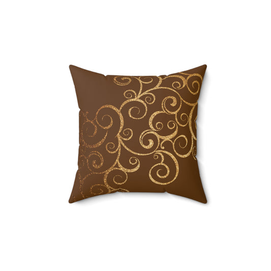 Spun Polyester Square Pillow