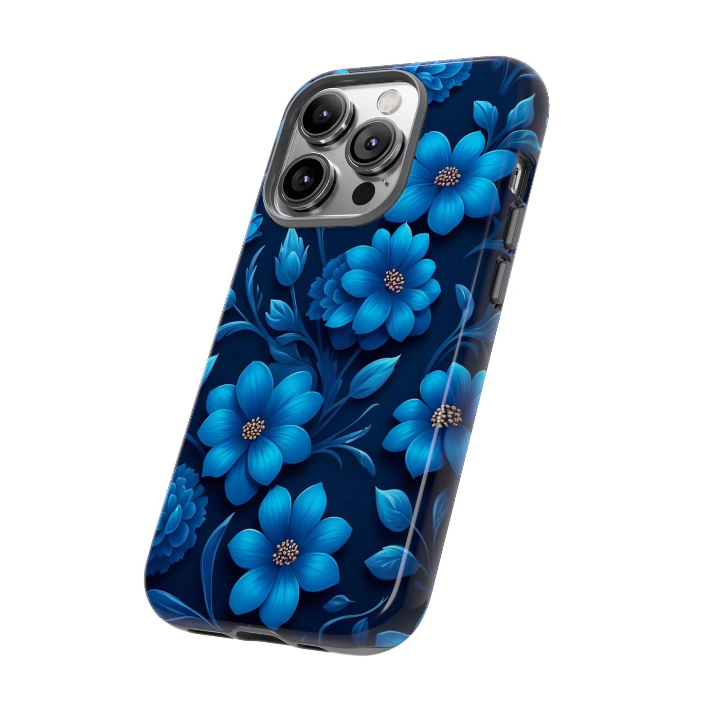 Tough Cases: Floral iPhone Case, Vibrant Phone Cover, Flower Patterned Case, Protective Floral Design, Spring Gift Idea