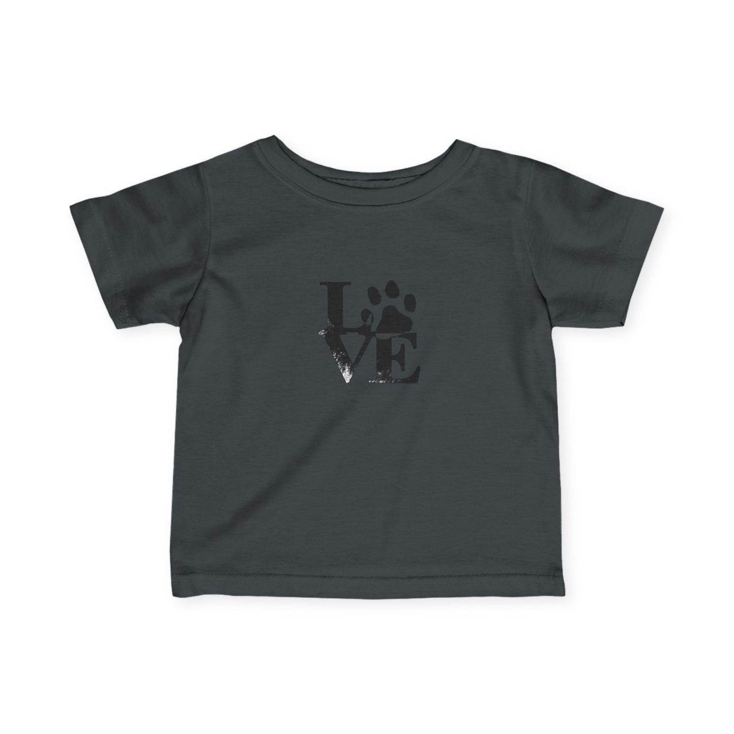 Cute Infant Love Tee, Baby Love Shirt, Toddler T-Shirt, Pet Lover Gift, Baby Shower Gift, Kids Graphic Tee