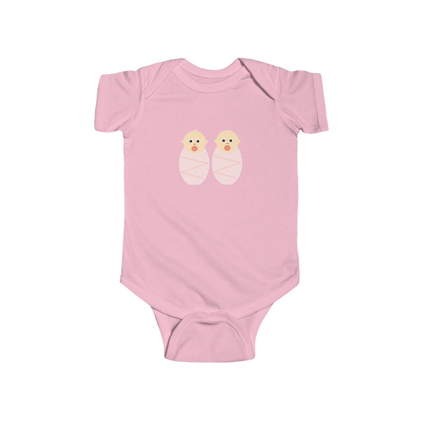 Cute Baby Bodysuit with Swaddled Chick Design, Newborn Gift, Baby Shower Outfit, Infant Clothing, Cute Baby Wear