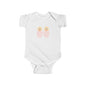 Cute Baby Bodysuit with Swaddled Chick Design, Newborn Gift, Baby Shower Outfit, Infant Clothing, Cute Baby Wear