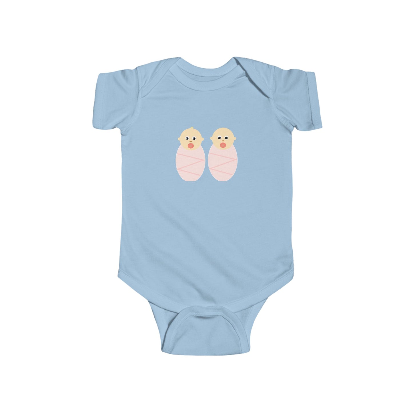 Cute Baby Bodysuit with Swaddled Chick Design, Newborn Gift, Baby Shower Outfit, Infant Clothing, Cute Baby Wear