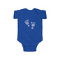 Baby Footprint Infant Bodysuit, Cute Baby Gift, Baby Shower Gift, Newborn Outfit, Milestone Clothing