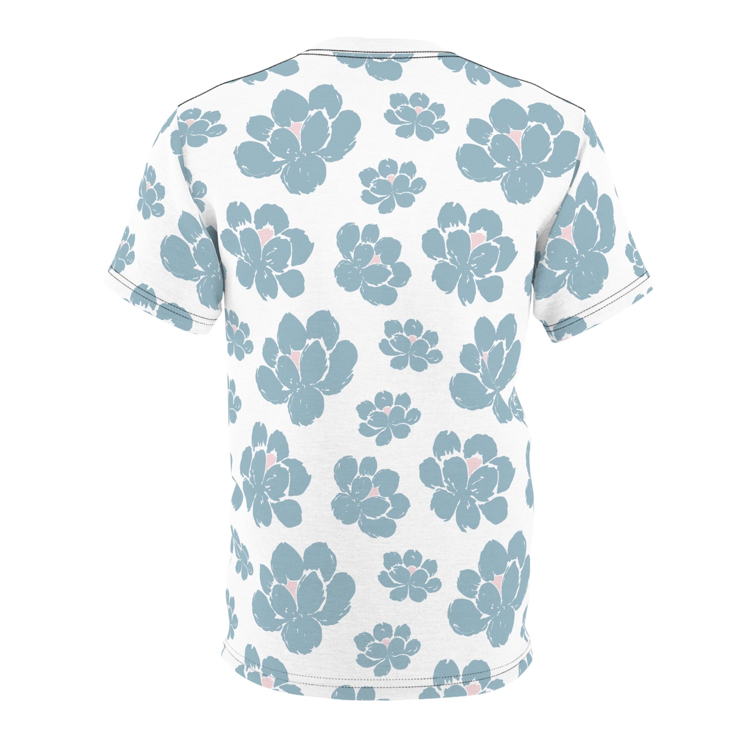Floral Unisex Cut & Sew Tee: Breezy, Stylish, Casual Wear, Perfect for Spring & Summer, Gift for Nature Lovers, Everyday Comfort Tee