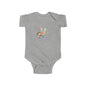 Colorful Musical Infants Bodysuit, Baby Onesie, Cute Baby Gift, Toddler Apparel, Baby Shower, Nursery Decor, Fun Music Theme