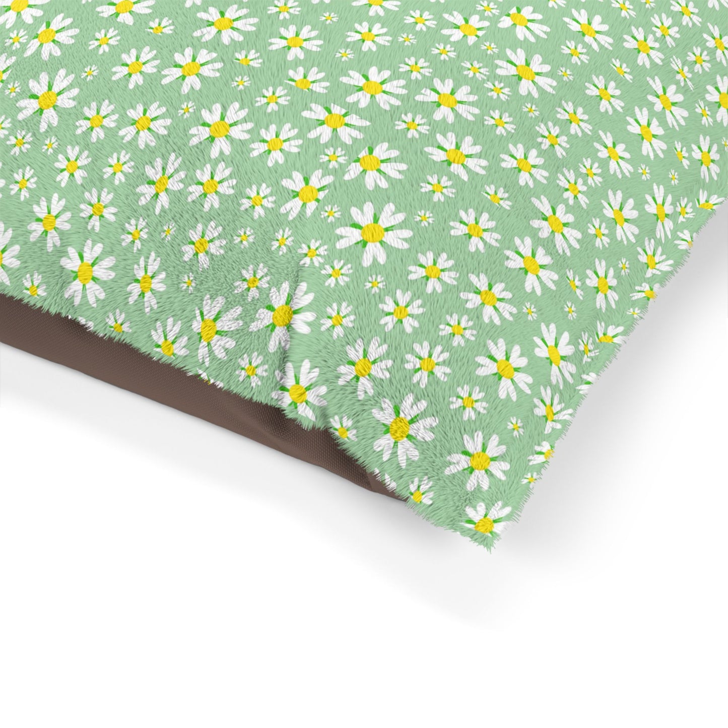 Floral Print Pet Bed, Comfortable Dog Bed, Cozy Cat Bed, Gift for Pet Lovers, Dog Couch, Decorative Pet Cushion