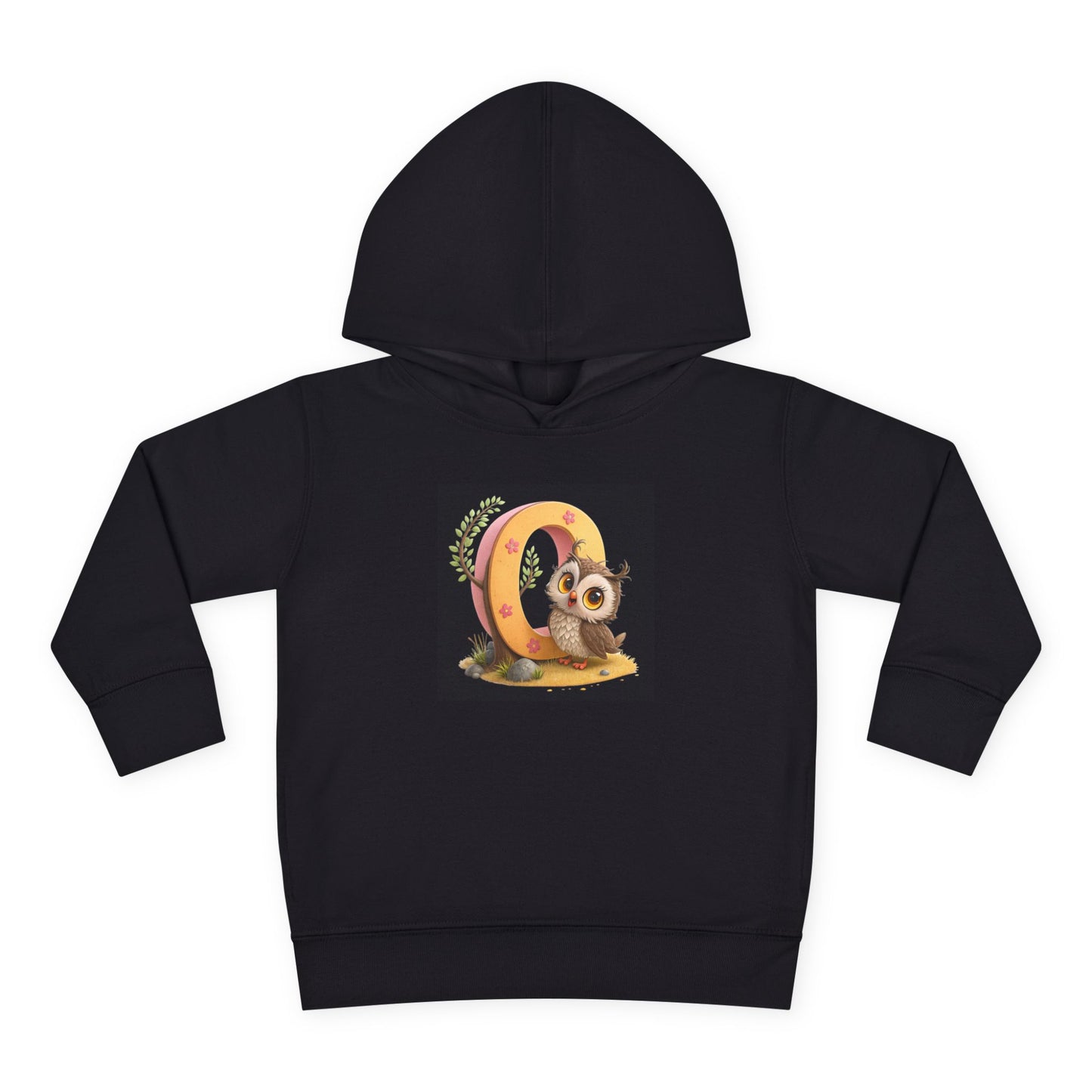 Adorable Toddler Owl Pullover Fleece Hoodie, Cute Kids Hoodie, Owl Design, Cozy Toddler Apparel, Perfect for Gifts and Playtime