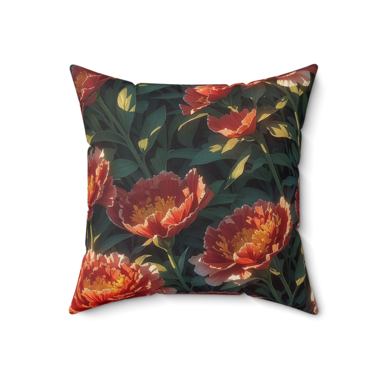 Floral Square Pillow