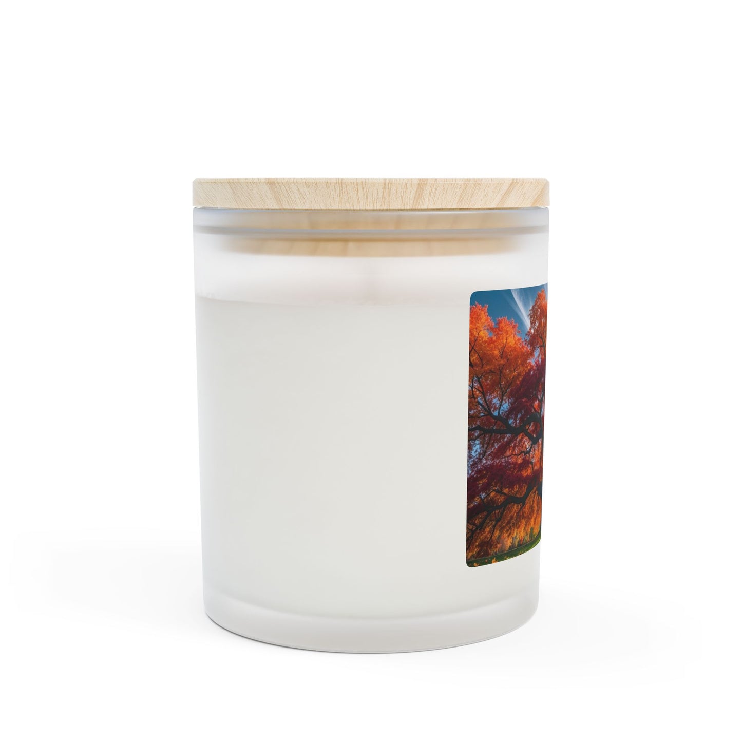 Autumn Tree Aromatic Candle - Cozy Home Decor, Gift for Her, Fall Season, Relaxation, Eco-Friendly
