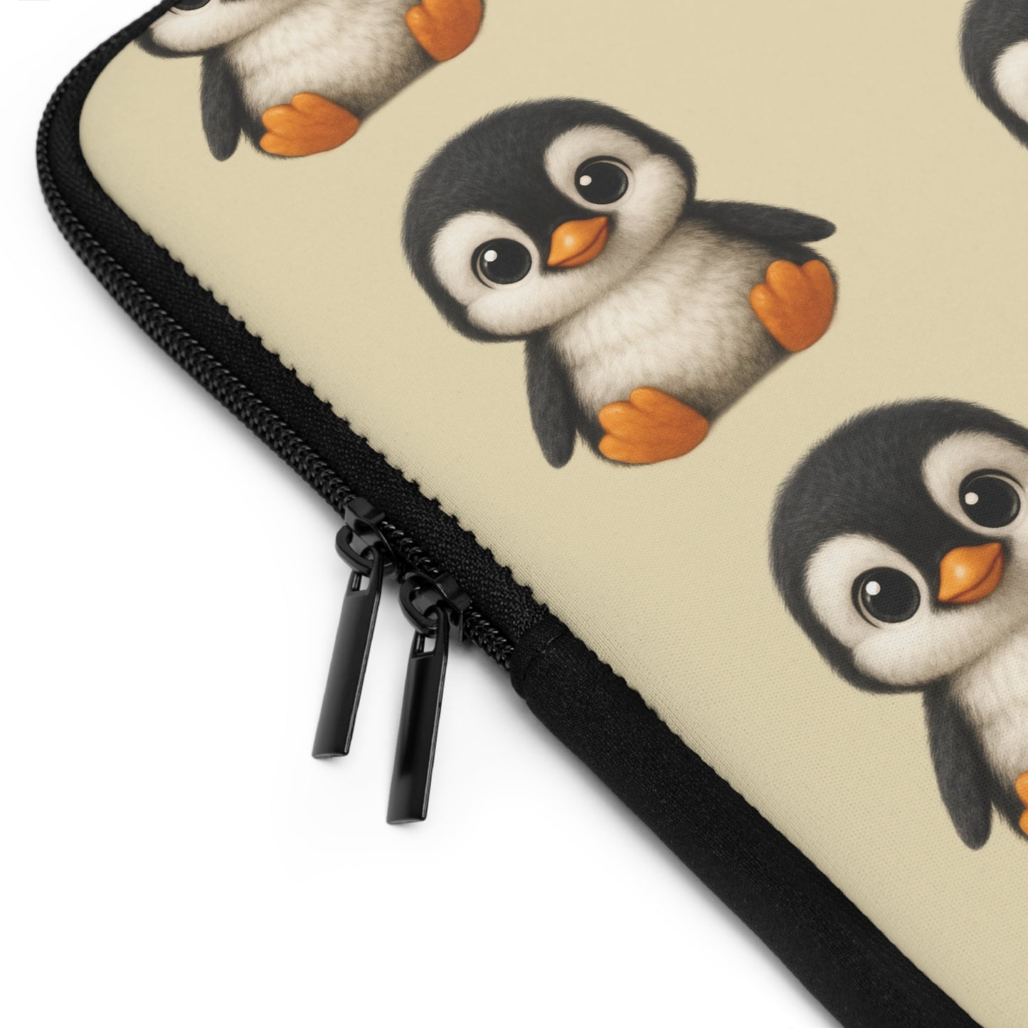 Cute Penguin Laptop Sleeve - Ideal for Students, Gifts for Birthdays, Creative Accessories for Work and Play, Tech Pouch, Animal Lover
