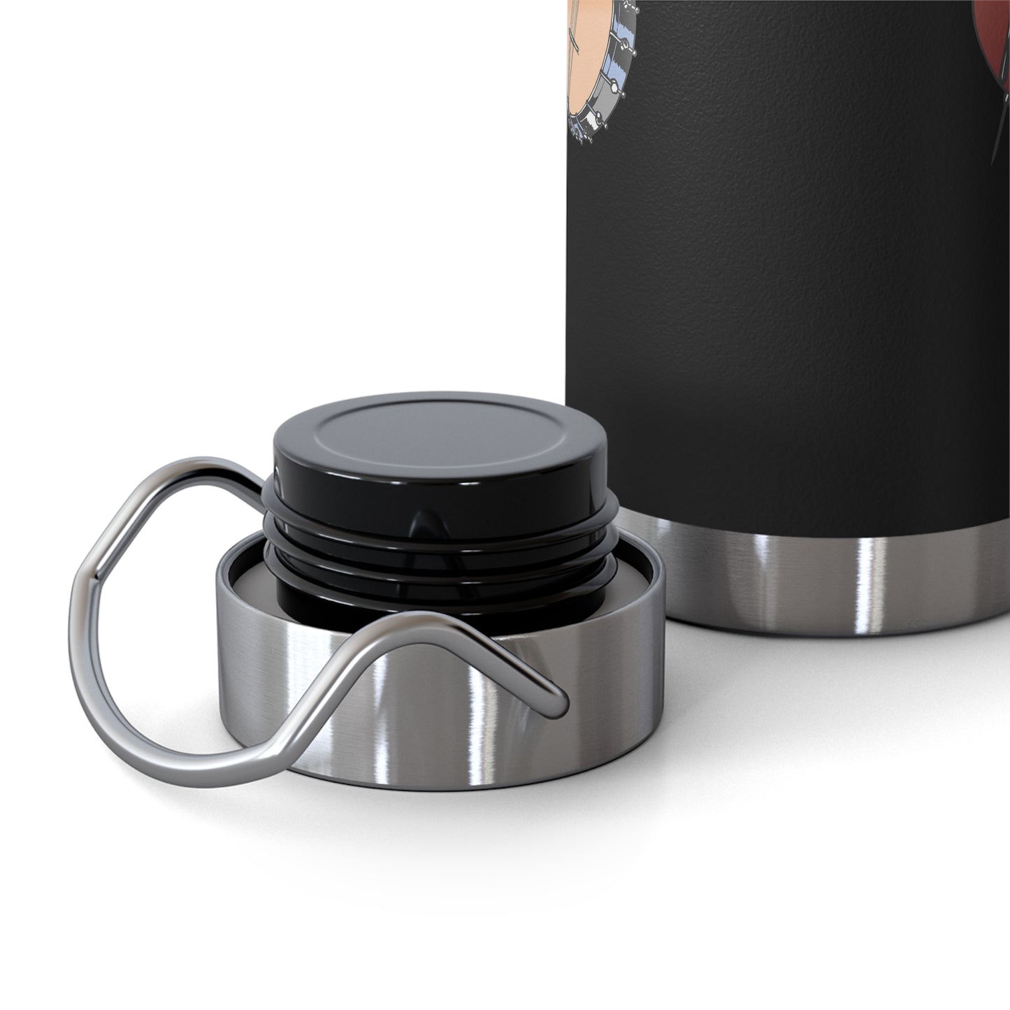 Musical Instruments Water Bottle | Copper Vacuum Insulated Bottle | Gift for Musicians, Music Lovers, Durable Travel Mug, Concert [...]