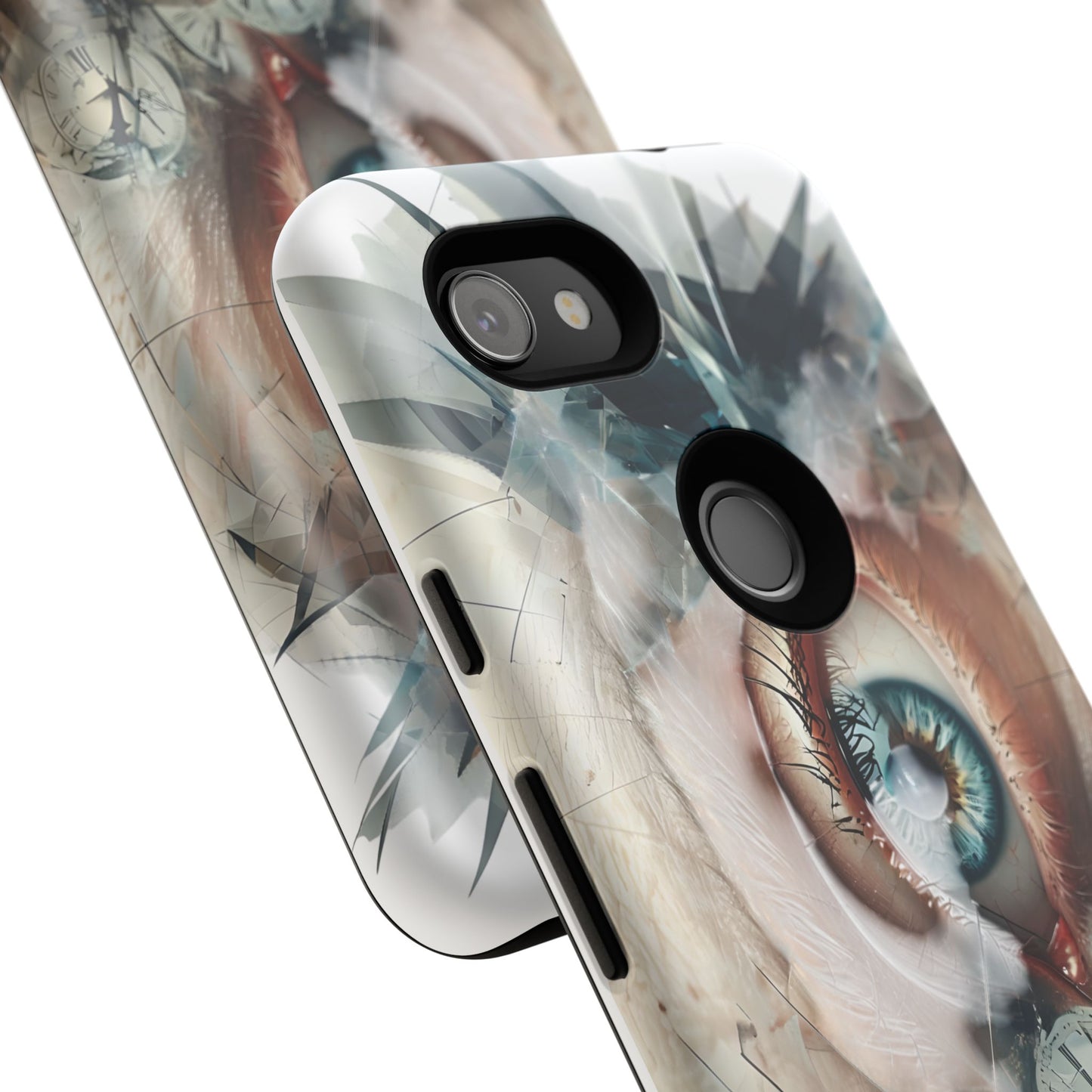 Artistic Eye Phone Case, Unique Smartphone Cover, Whimsical Gift for Art Lovers, Trendy Tech Accessory, Birthday Present, Holiday Gift