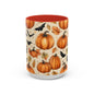 Pumpkin Halloween Coffee Mug, Fall Decor Mugs, Spooky Halloween Gifts, Autumn Drinkware, Seasonal Coffee Cups