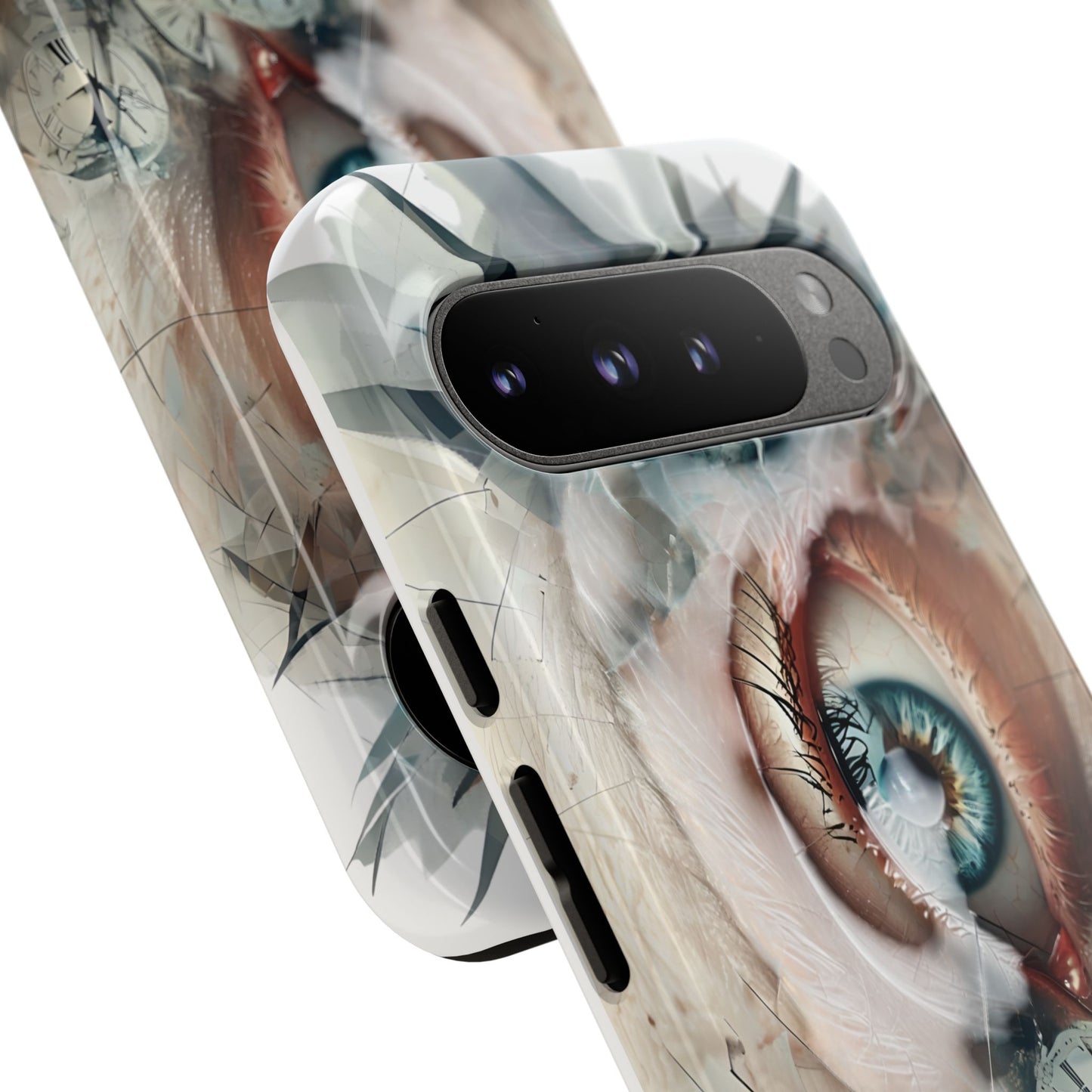 Artistic Eye Phone Case, Unique Smartphone Cover, Whimsical Gift for Art Lovers, Trendy Tech Accessory, Birthday Present, Holiday Gift