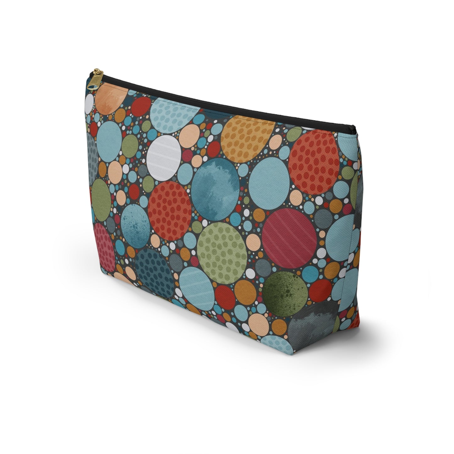 Colorful Polka Dot Accessory Pouch - Perfect for Travel, Makeup, Gifts, Organizing, and Everyday Use
