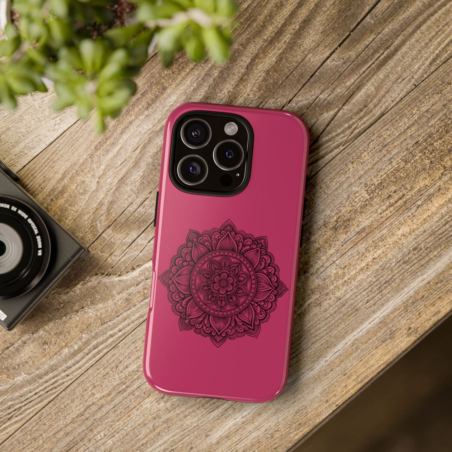 Vibrant Mandala Phone Case, Artistic Protection Cover, Gift for Her, Trendy Accessories, Birthday or Holiday Present