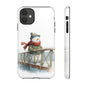 Snowman Phone Case – Winter Holiday Gift, Cute Snowman Design, Winter Accessories, Protective Phone Case, Unique Christmas Present