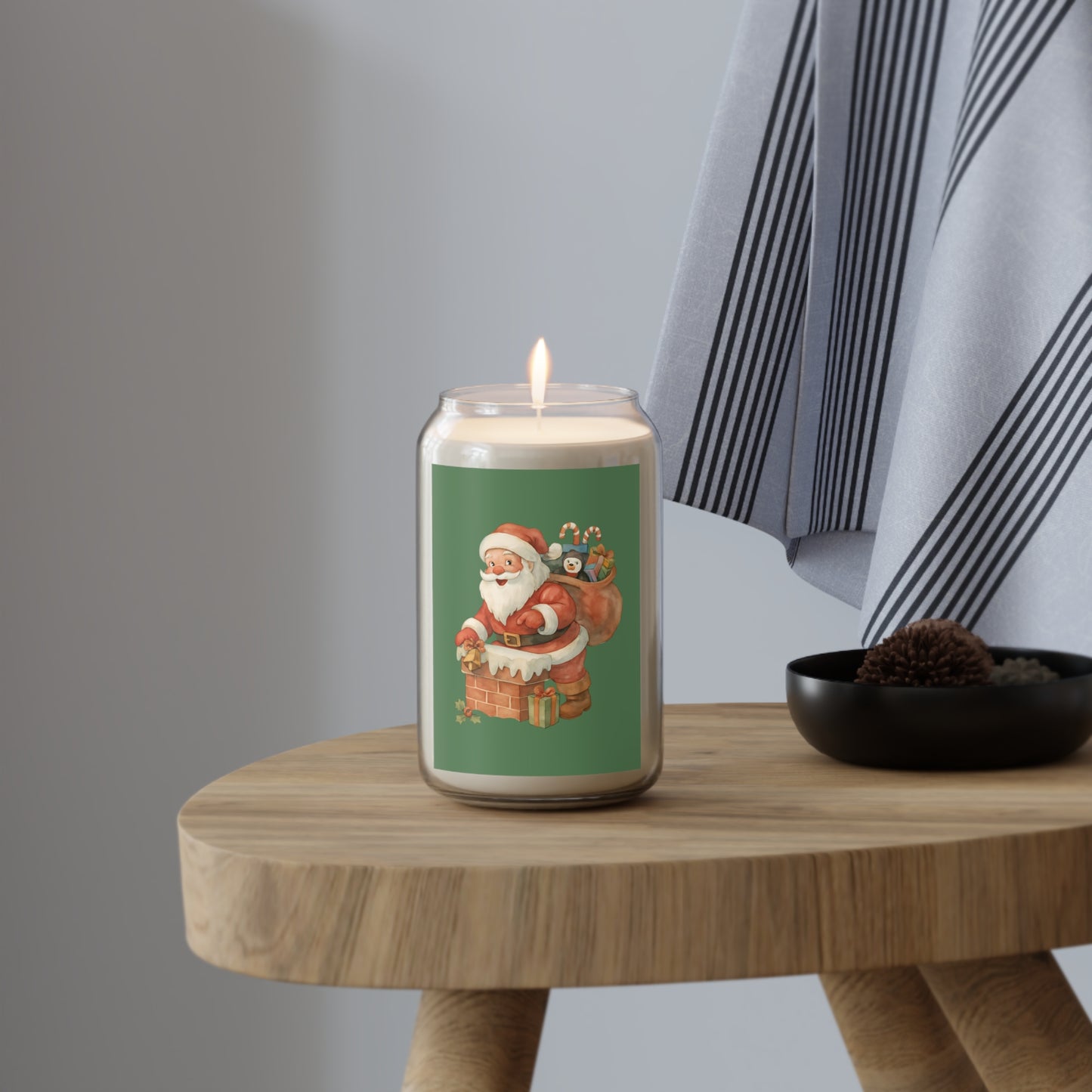 Santa's Workshop Scented Candle | Holiday Aromatherapy, Home Decor, Gift for Christmas, Festive Candle, Holiday Relaxation