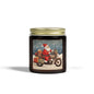 Festive Scented Candles | Santa on Motorcycle | Holiday Decor, Gift, Aromatherapy, Home Fragrance, Christmas Decoration