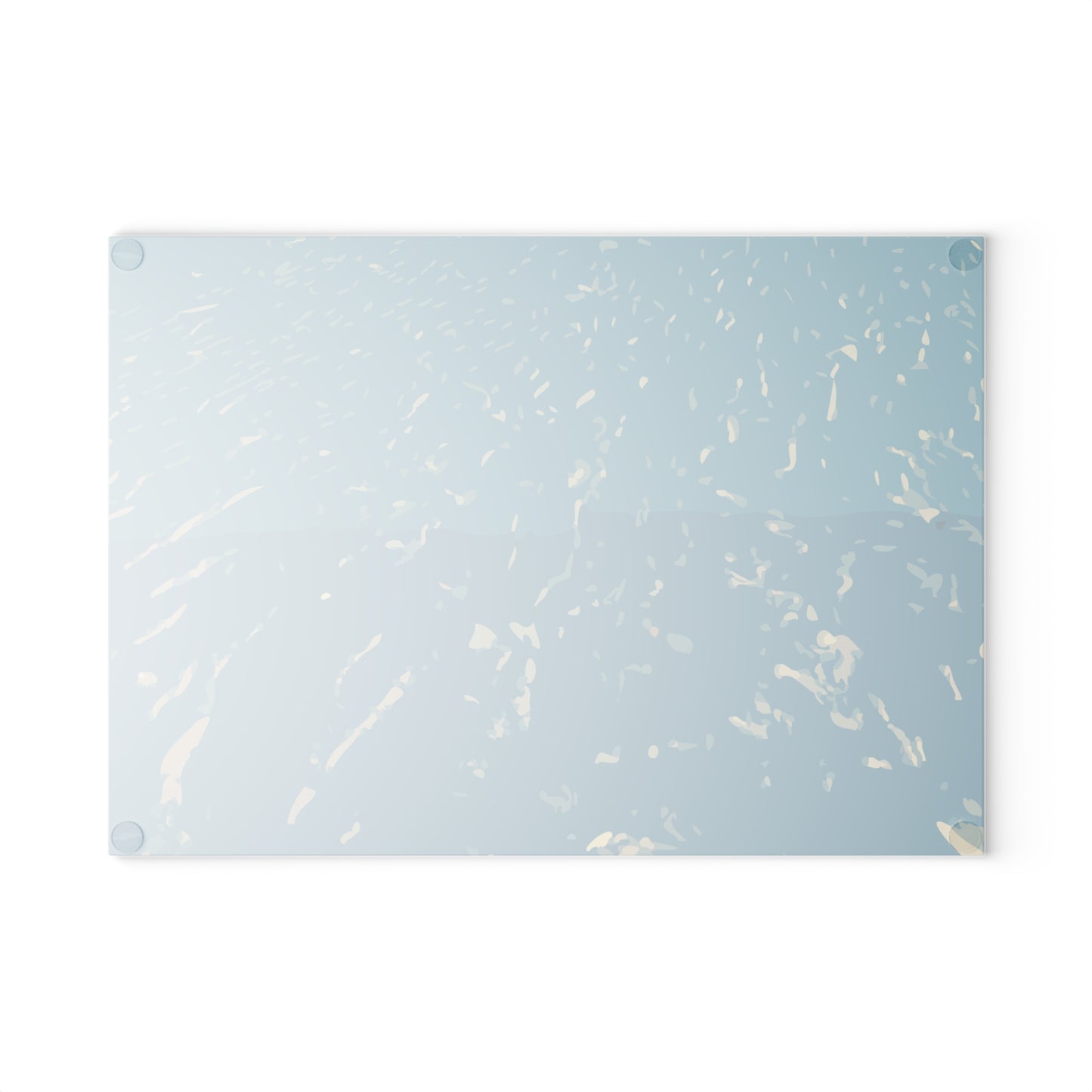 Aqua Wave Glass Cutting Board | Kitchen Decor, Unique Gift, Cooking Accessory, Home Chef Essentials, Wedding Registry