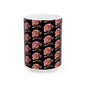 Ceramic Mug, (11oz, 15oz) Roses