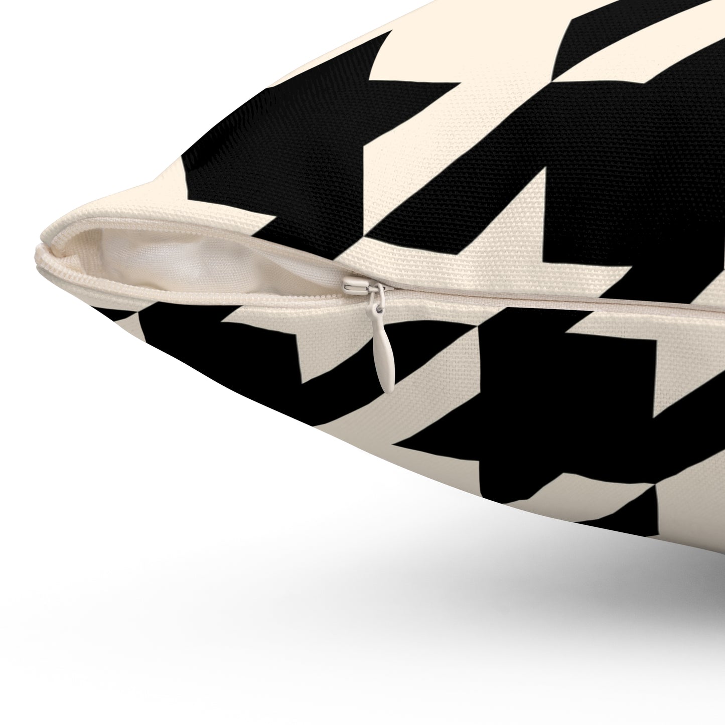 Chic Houndstooth Pillow, Modern Decor Cushion, Stylish Throw Pillow, Home Accent, Trendy Gift Idea, Living Room Decor