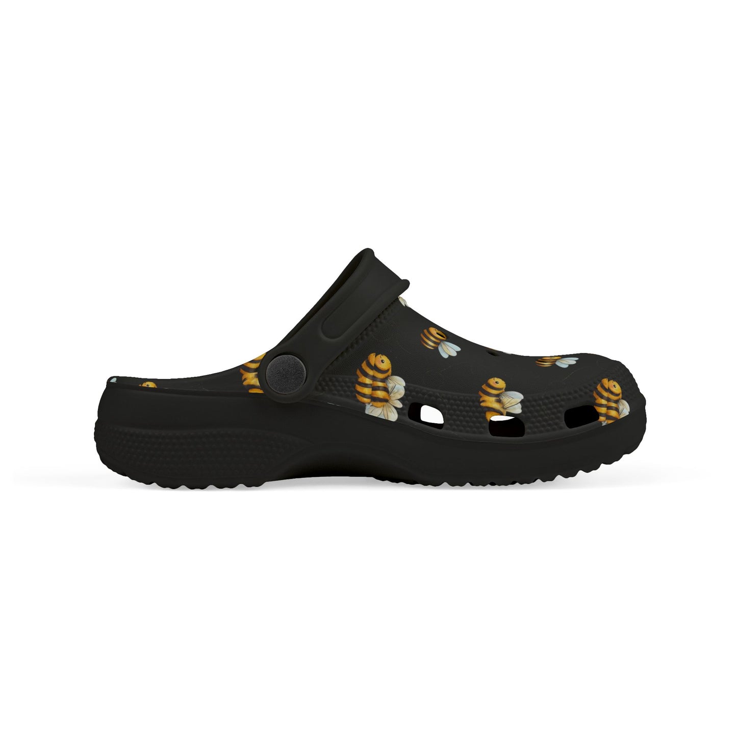 Bee-themed Kid's EVA Foam Clogs, Lightweight Comfort Shoes, Fun Summer Sandals, Durable Kids Footwear, Garden Party Accessories