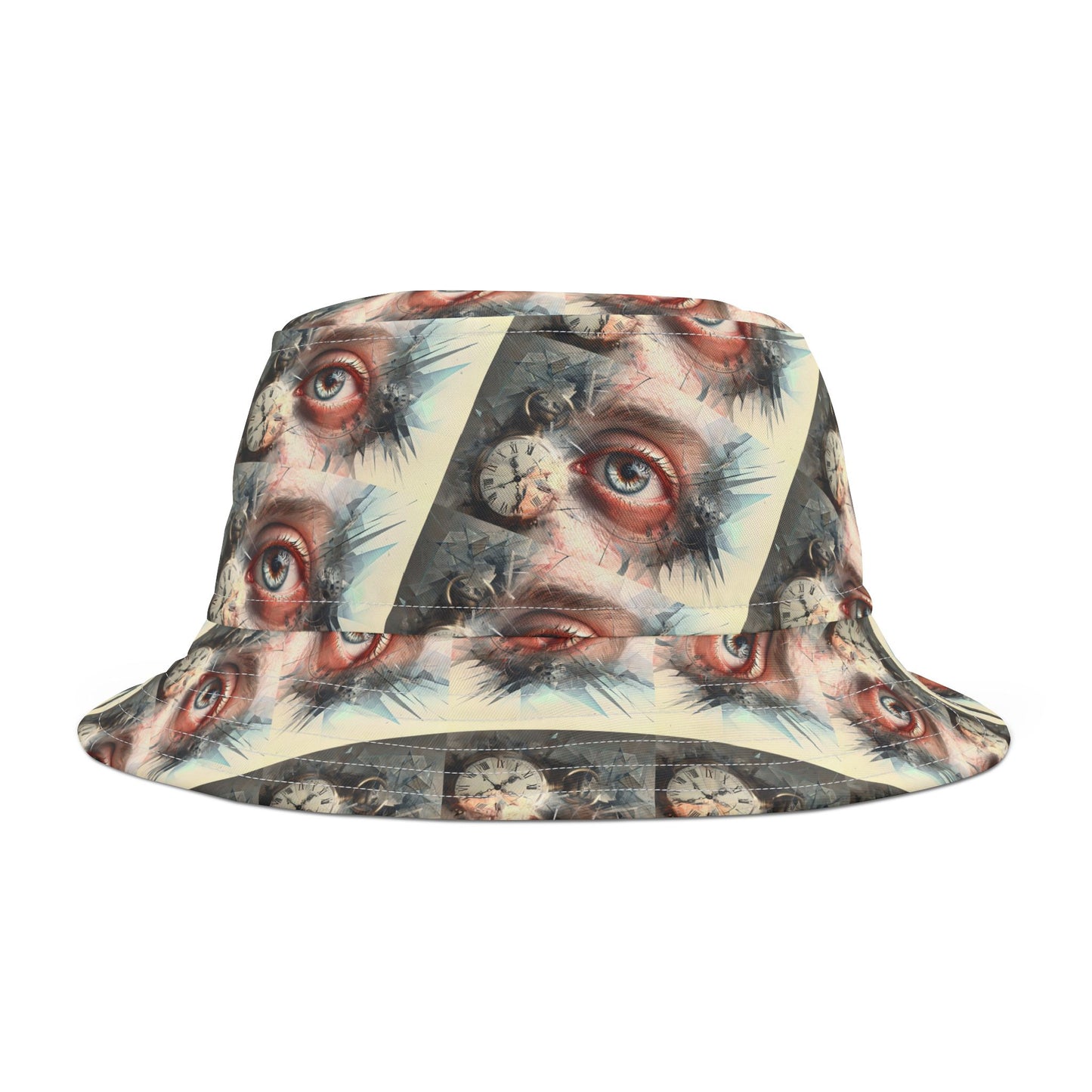 Artistic Cat Bucket Hat, Trendy Animal Hat