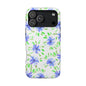 Floral Blue Watercolor Phone Case — Magnetic Impact-Resistant