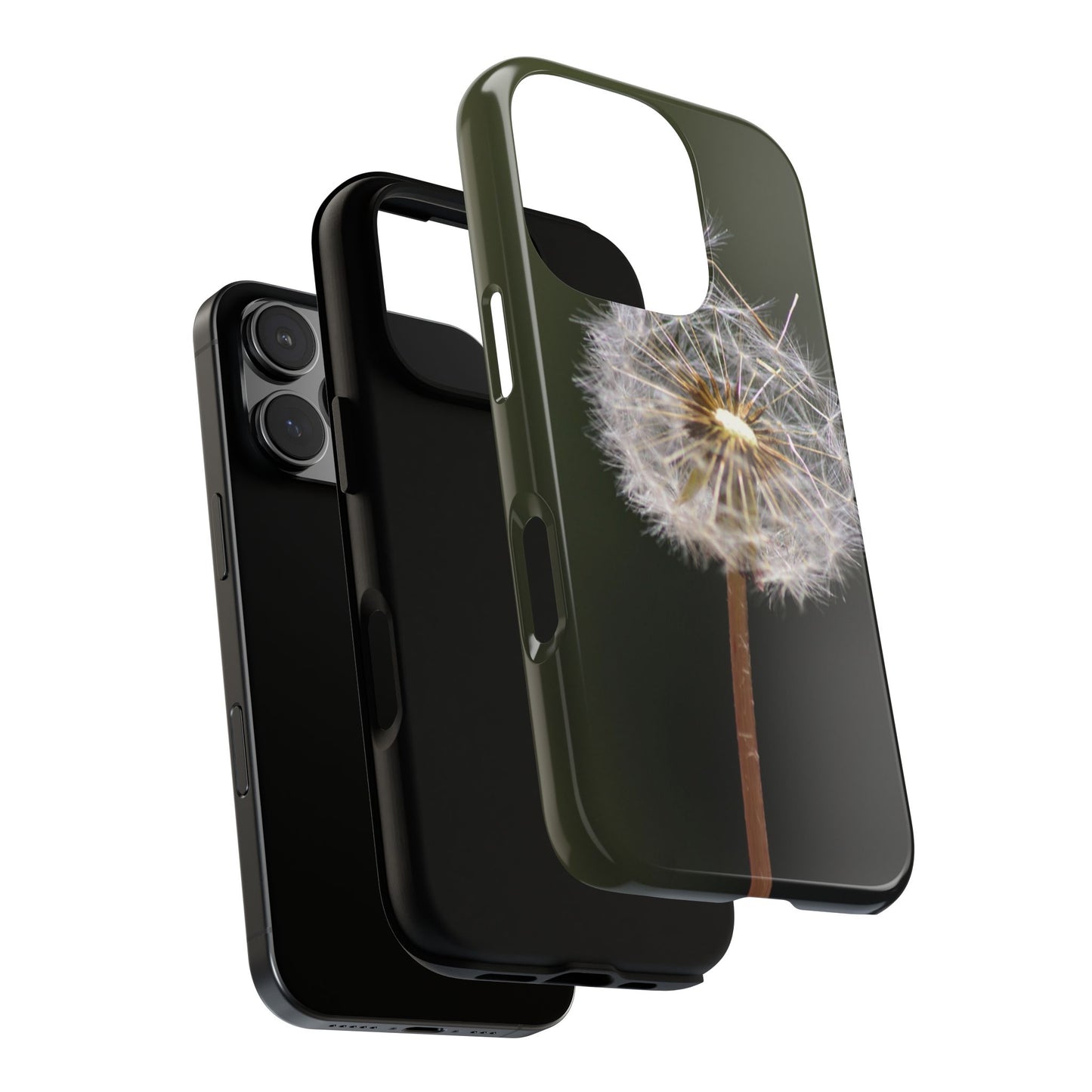 Dandelion Photo Tough Case — Protective Floral Phone Cover