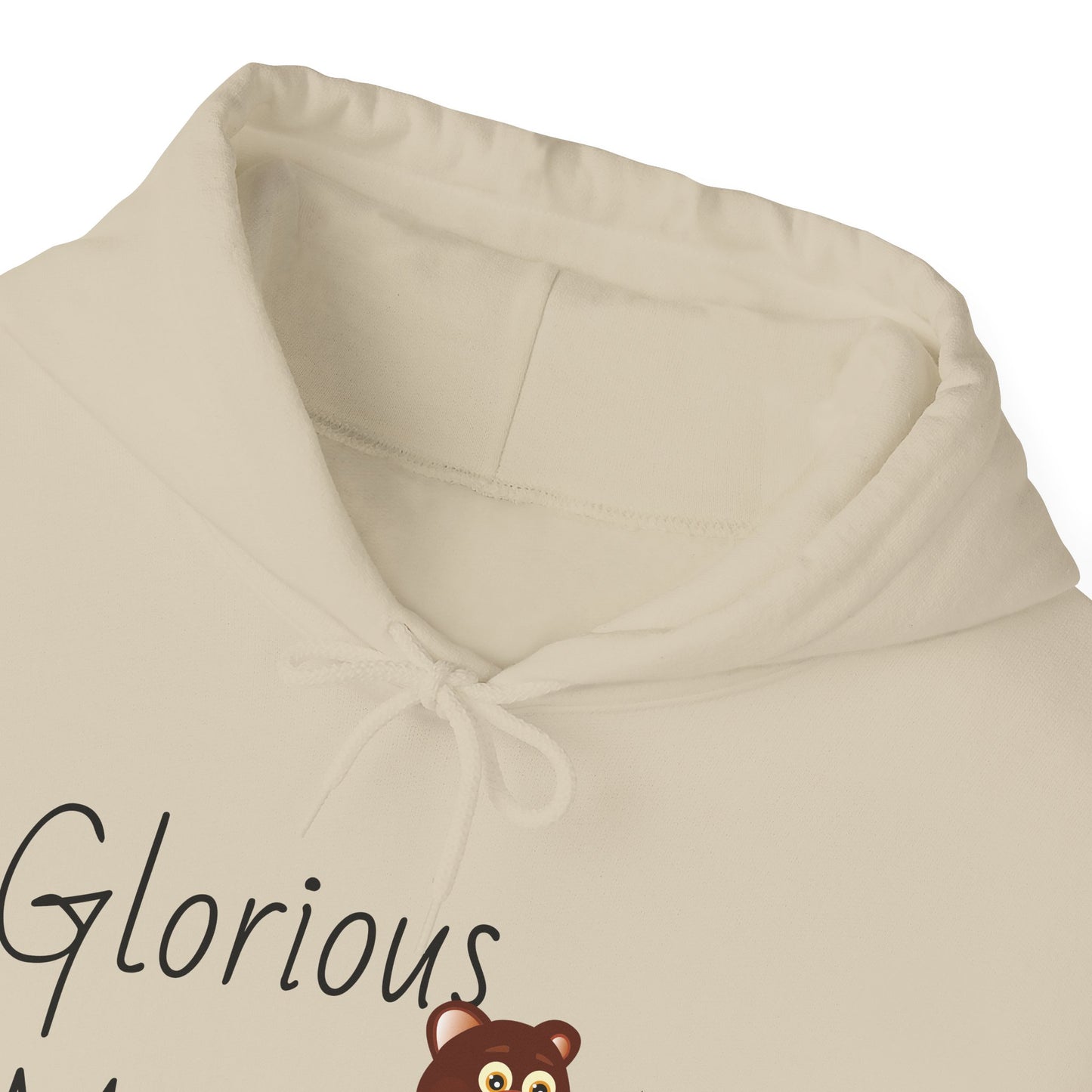 Glorious Mess Hoodie | Cute Bear Sweatshirt | Cozy Unisex Pullover for All Seasons | Perfect Gift for Friends & Birthdays | Funny [...]