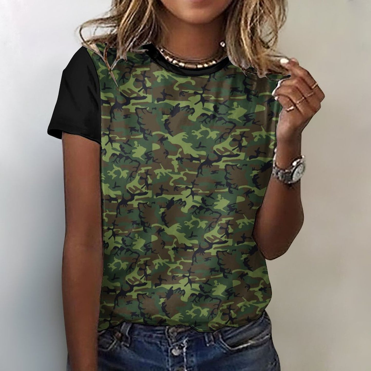 Cotton Summer Short Sleeve T-Shirts for Women